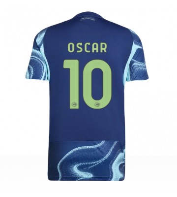 Ajax Oscar Gloukh #10 Udebanetrøje 2025-26 Kortærmet
